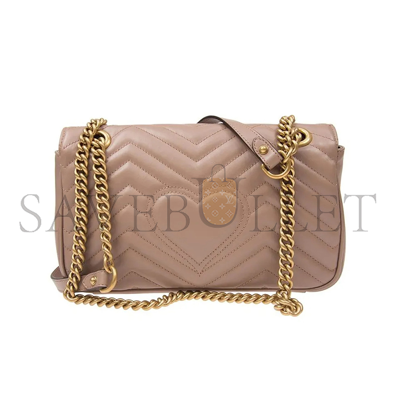 GUCCI GG MARMONT MEDIUM SHOULDER BAG 443497(26*15*7cm)